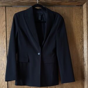 The Limited Black Blazer Tailored Suit Jacket